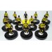 Subbuteo Andrew Table Soccer Borussia Dortmund 1996-97 on Classic Hasbro bases